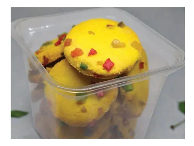 Wheat Mix Fruit Cookies