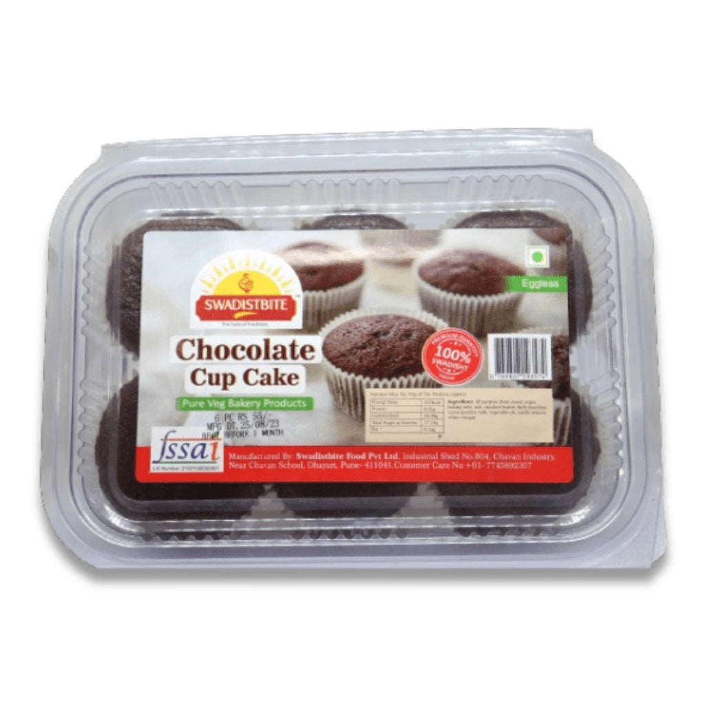 Chocolate Cup Cake - 6 Cupcake - Buy Online